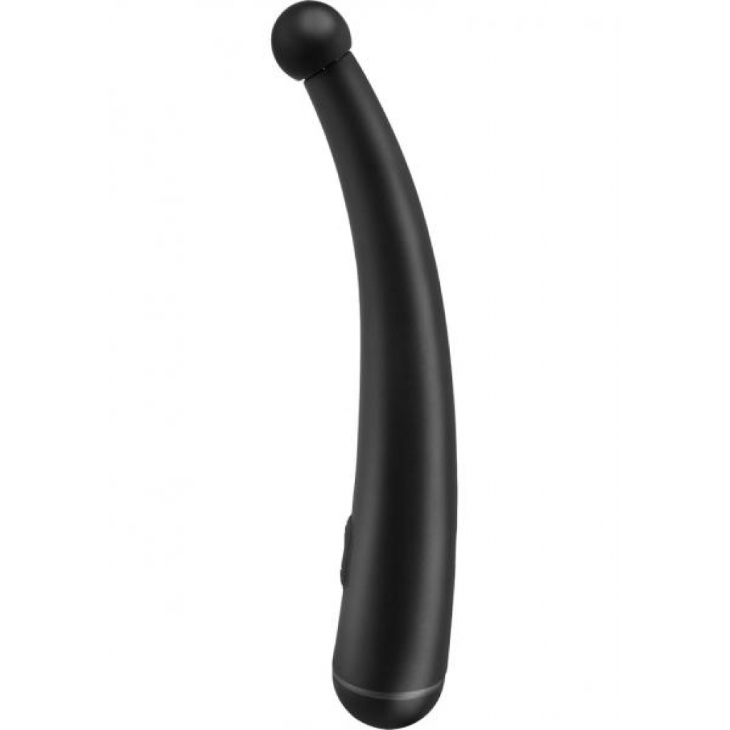 Anal Fantasy Vibrating Curve Probe Black - Anal Probes