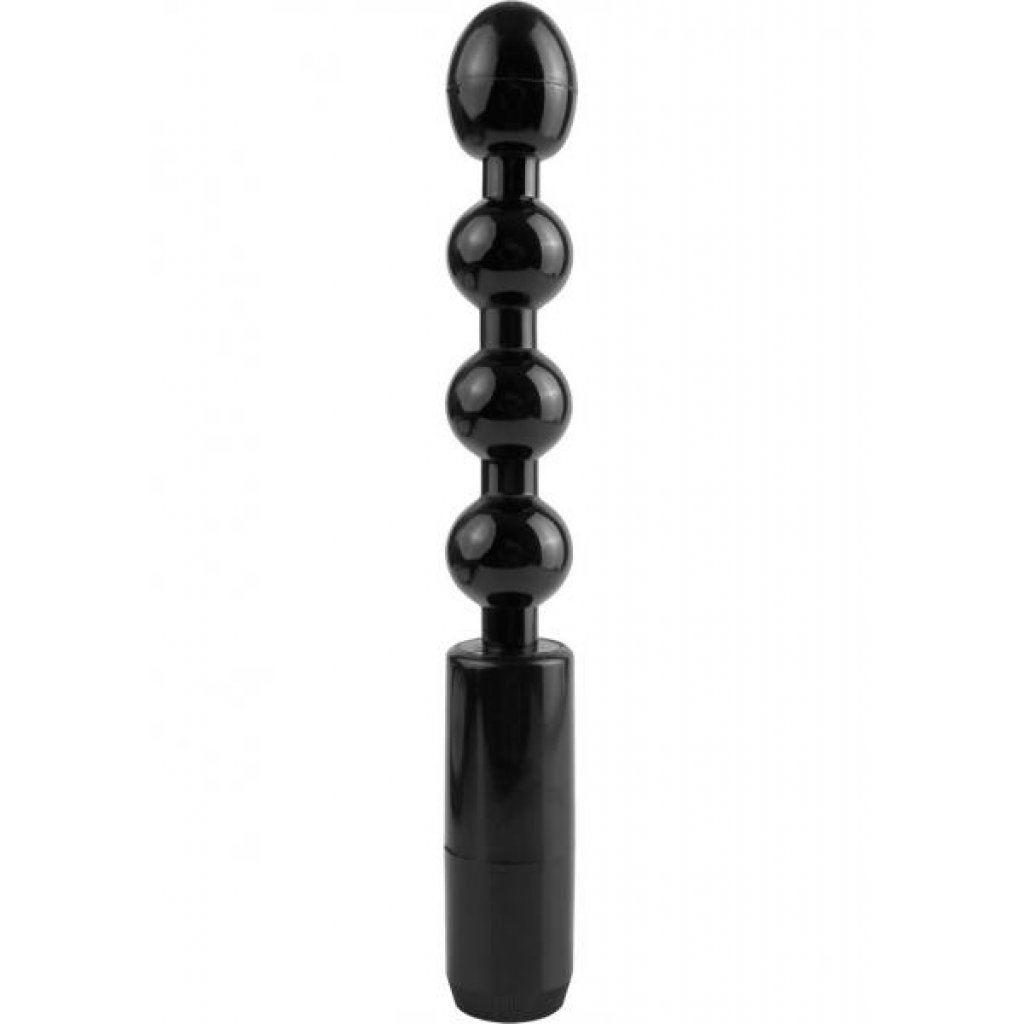 Anal Fantasy Power Beads Black Vibrator