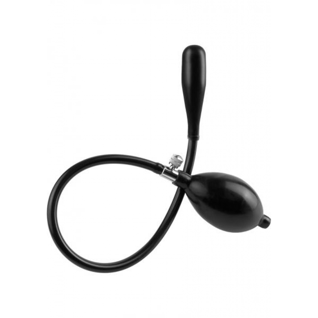 Anal Fantasy Inflatable Silicone Ass Expander Black - Anal Plugs