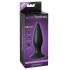 Anal Fantasy Small Rechargeable Anal Plug Black - Anal Plugs