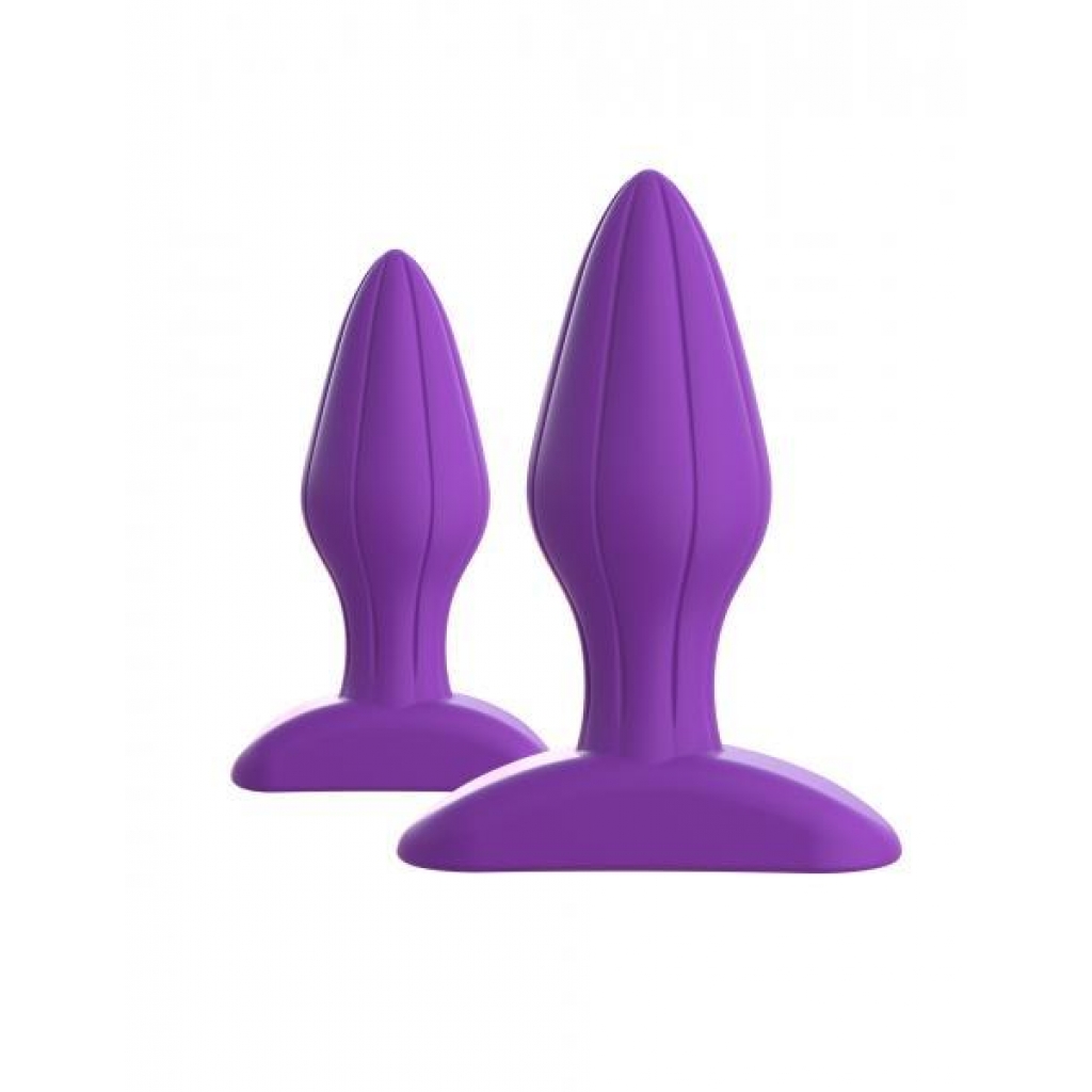 Fantasy For Her Designer Love Plug Set Purple - Anal Plugs