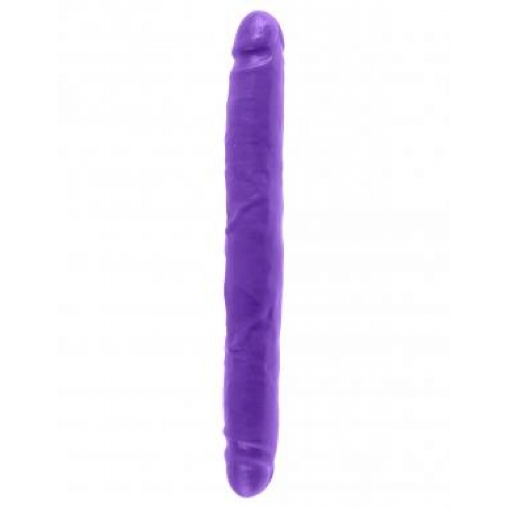 Dillio Purple 12 inches Double Dong - Double Dildos