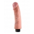 King Cock 9 inches Vibrating Dildo Beige - Realistic