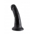 King Cock 6 Inches Dildo Black - Realistic Dildos & Dongs