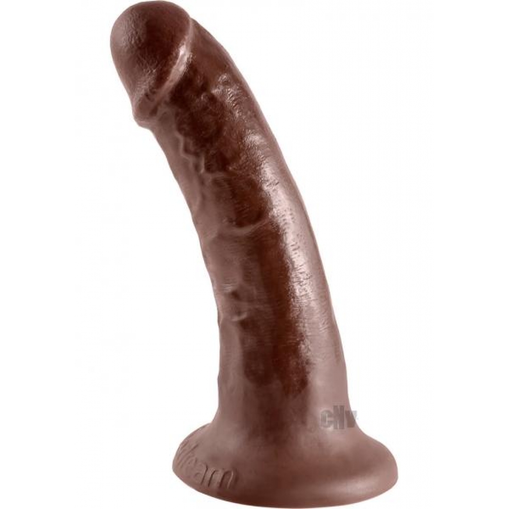 King Cock 6 Inches BrownDildo - Realistic Dildos & Dongs