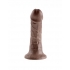 King Cock 6 Inches BrownDildo - Realistic Dildos & Dongs