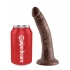 King Cock 7 Inches Cock - Brown - Realistic Dildos & Dongs