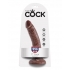 King Cock 7 Inches Cock - Brown - Realistic Dildos & Dongs