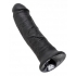 King C*ck 8 Inch Dildo - Black - Realistic Dildos & Dongs