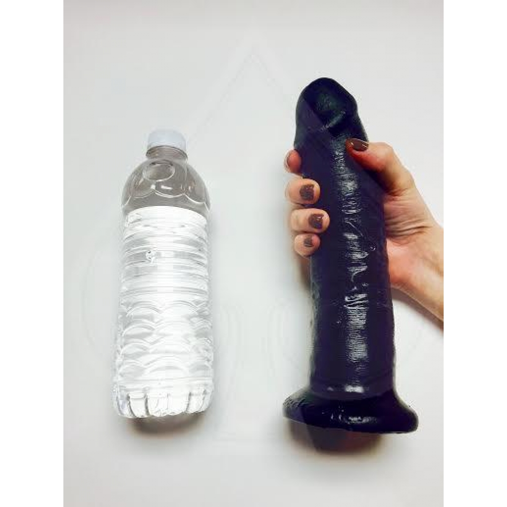 King C*ck 9 Inches Dildo Black - Realistic Dildos & Dongs