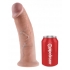 King Cock 10 Inches Dildo Beige - Huge Dildos