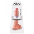 King Cock 10 inches Dildo Balls Beige - Huge Dildos