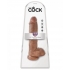 King Cock 10 inches Cock with Balls Tan Dildo - Huge Dildos