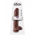 King Cock 11 Inches Cock Balls Brown - Huge Dildos