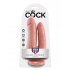 King Cock Double Penetrator Dildo Beige - Double Dildos