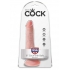 King Cock 6 inches Cock with Balls Beige Dildo - Realistic Dildos & Dongs