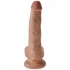 King Cock 6 inches Cock with Balls Tan Dildo - Realistic Dildos & Dongs