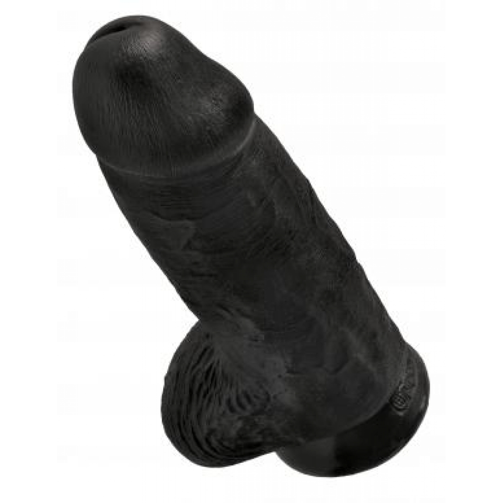 King Cock Chubby 9 inches Black Dildo - Realistic Dildos & Dongs