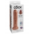 King Cock 7 inches Uncut Dildo Tan - Realistic Dildos & Dongs