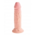 King Cock Triple Density 6 inches Dildo Beige - Realistic Dildos & Dongs