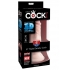 King Cock Triple Density 6 inches Dildo Beige - Realistic Dildos & Dongs