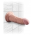 King Cock Triple Density 6 inches Dildo Beige - Realistic Dildos & Dongs