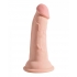 King Cock Triple Density 5 inches Dildo Beige - Realistic Dildos & Dongs