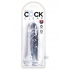 King Cock Clear 6 inches Cock - Realistic Dildos & Dongs