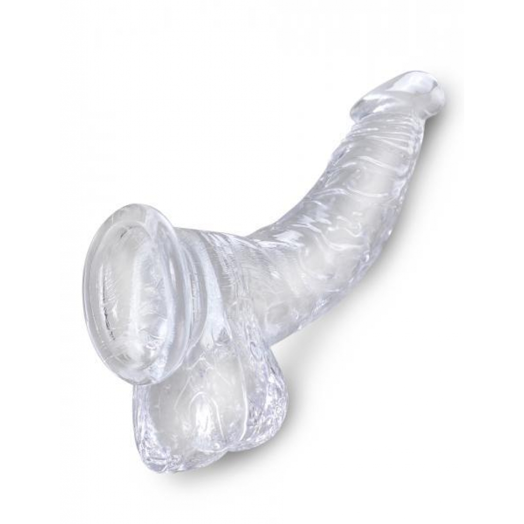 King Cock Clear 7.5 Inches Cock With Balls - Realistic Dildos & Dongs