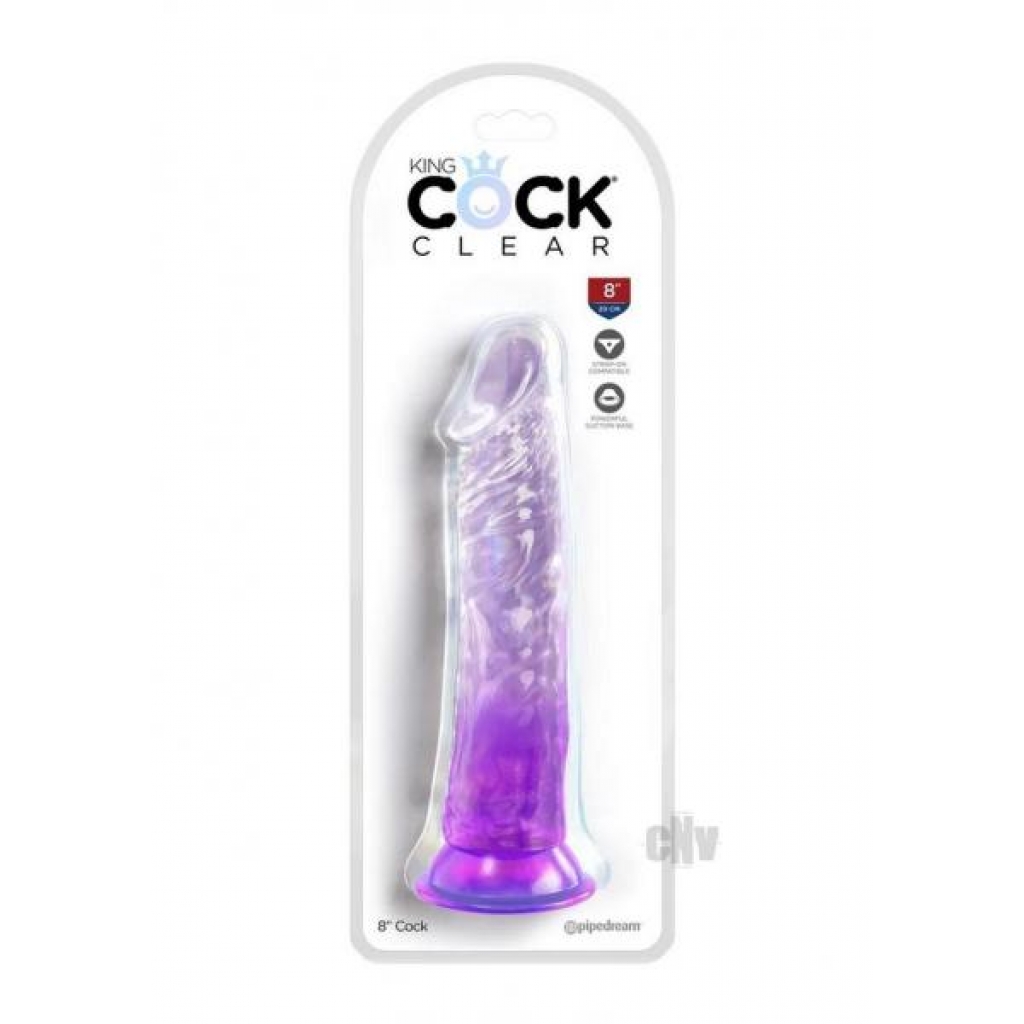 KC 8 Cock Clear Purple