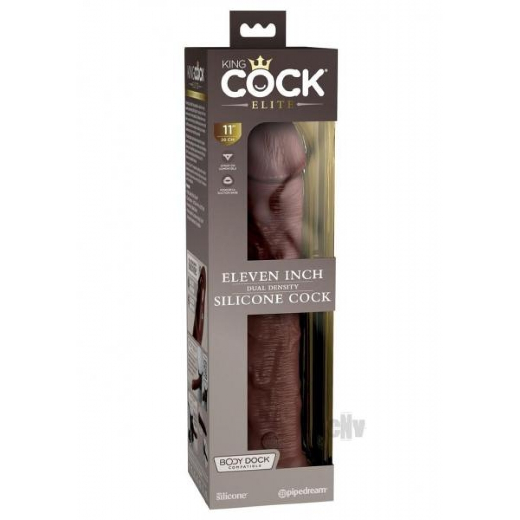 Kc Elite Dual Dense Cock Brown 11 - Huge Dildos