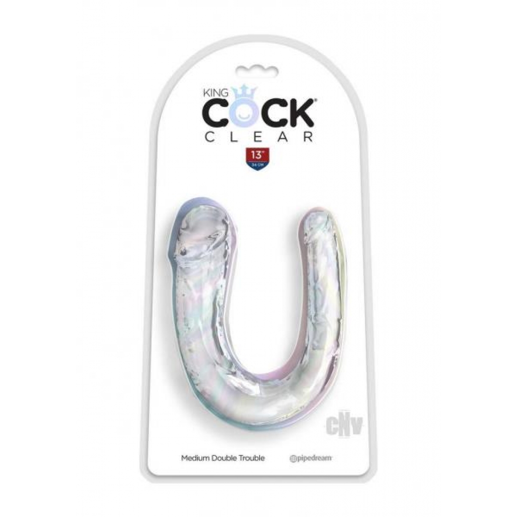 Kc Clear Double Trouble Med - Double Dildos