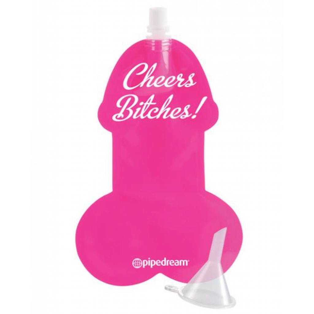 Bachelorette Party Favors Pecker Party Flasks 3 Pack - Serving Ware