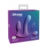 3Some Total Ecstasy Silicone Vibrator Purple - G-Spot Vibrators Clit Stimulators