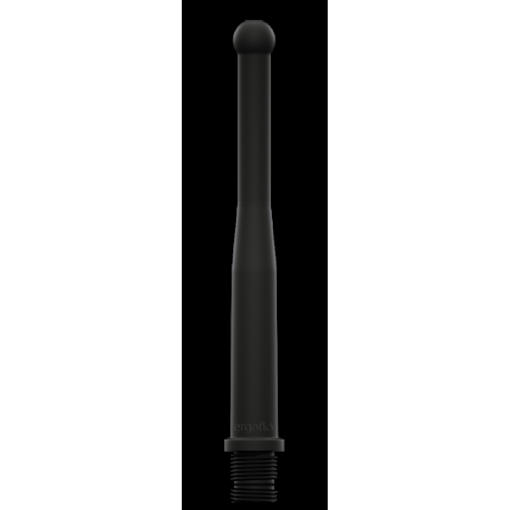 Ergoflo 8 inches Silicone Flex Tip Black - Anal Douches, Enemas & Hygiene