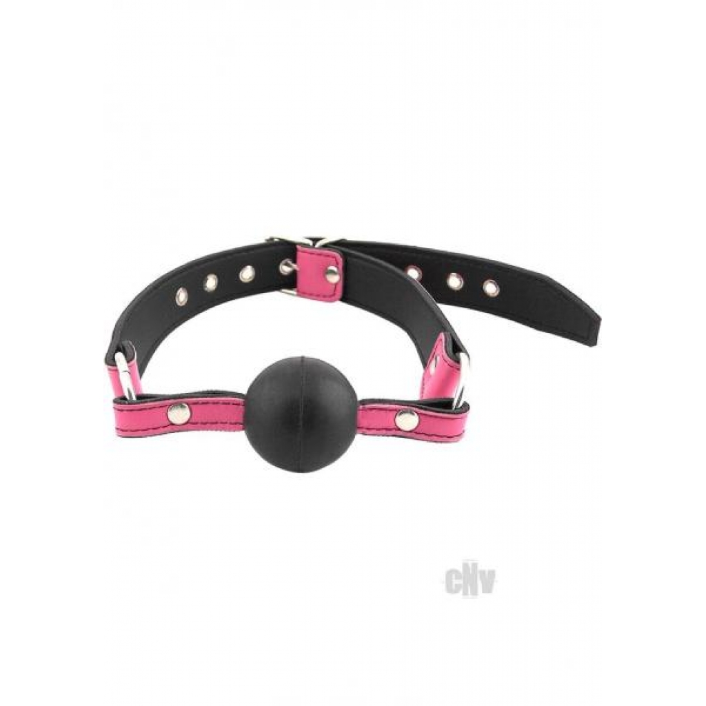 Rouge Ball Gag Pink O/S - Empower Your Kink Play