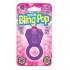 Rock Candy Bling Pop Ring Purple Vibrating Cock Ring - Couples Vibrating Penis Rings