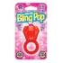 Rock Candy Bling Pop Ring Red Vibrating Cock Ring - Couples Vibrating Penis Rings