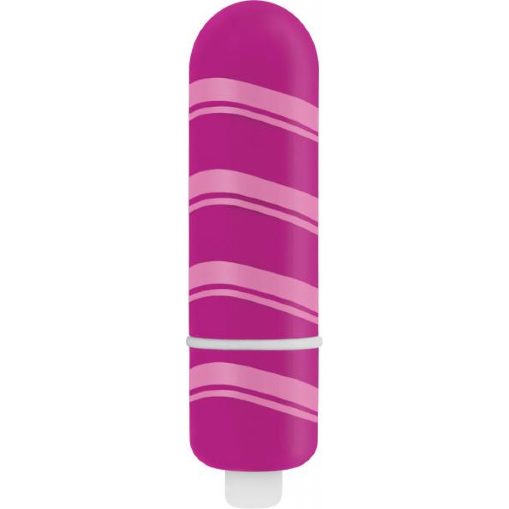 Rock Candy Fun Size Candy Stick Purple Bullet Vibrator - Bullet Vibrators