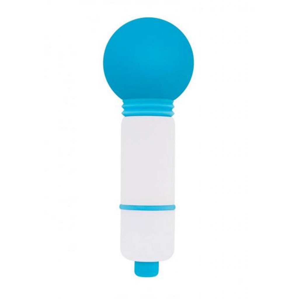 Rock Candy Fun Size Lala Pop Blue Mini Massager - Palm Size Massagers