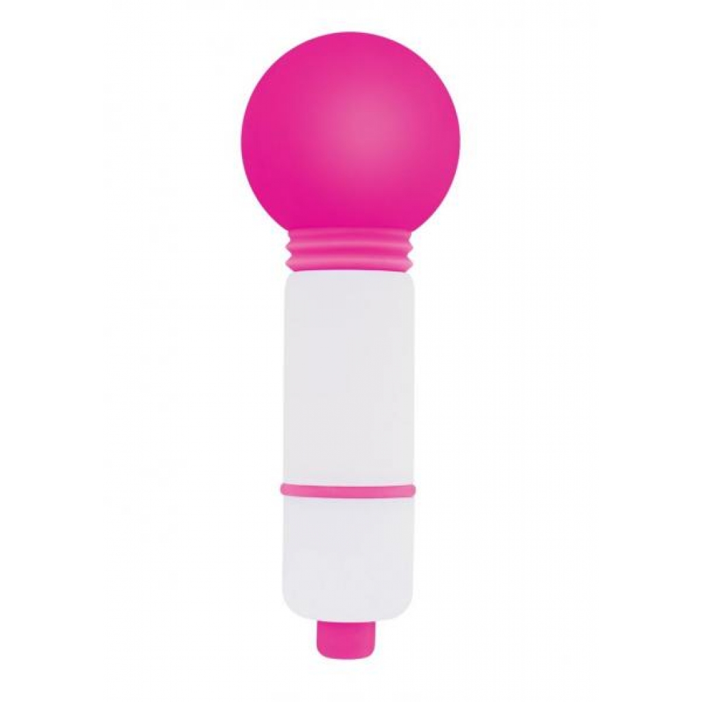 Rock Candy Fun Size Lala Pop Pink Mini Body Massager - Palm Size Massagers