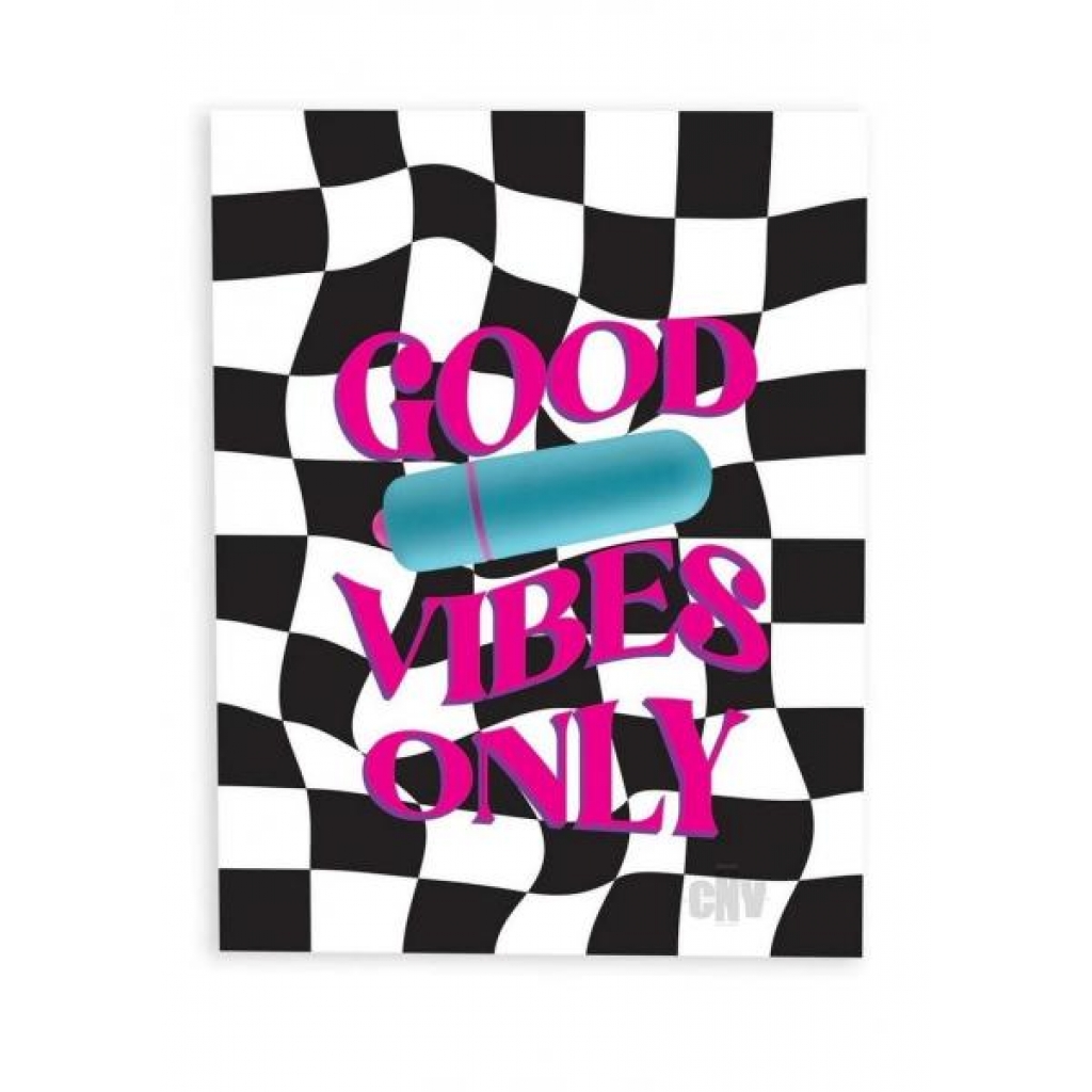 Naughtyvibes Good Vibes Only Card - Gag & Joke Gifts