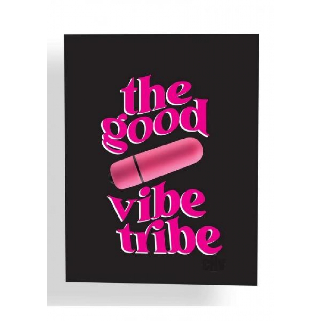 Naughtvibes Good Vibe Tribe Card - Gag & Joke Gifts