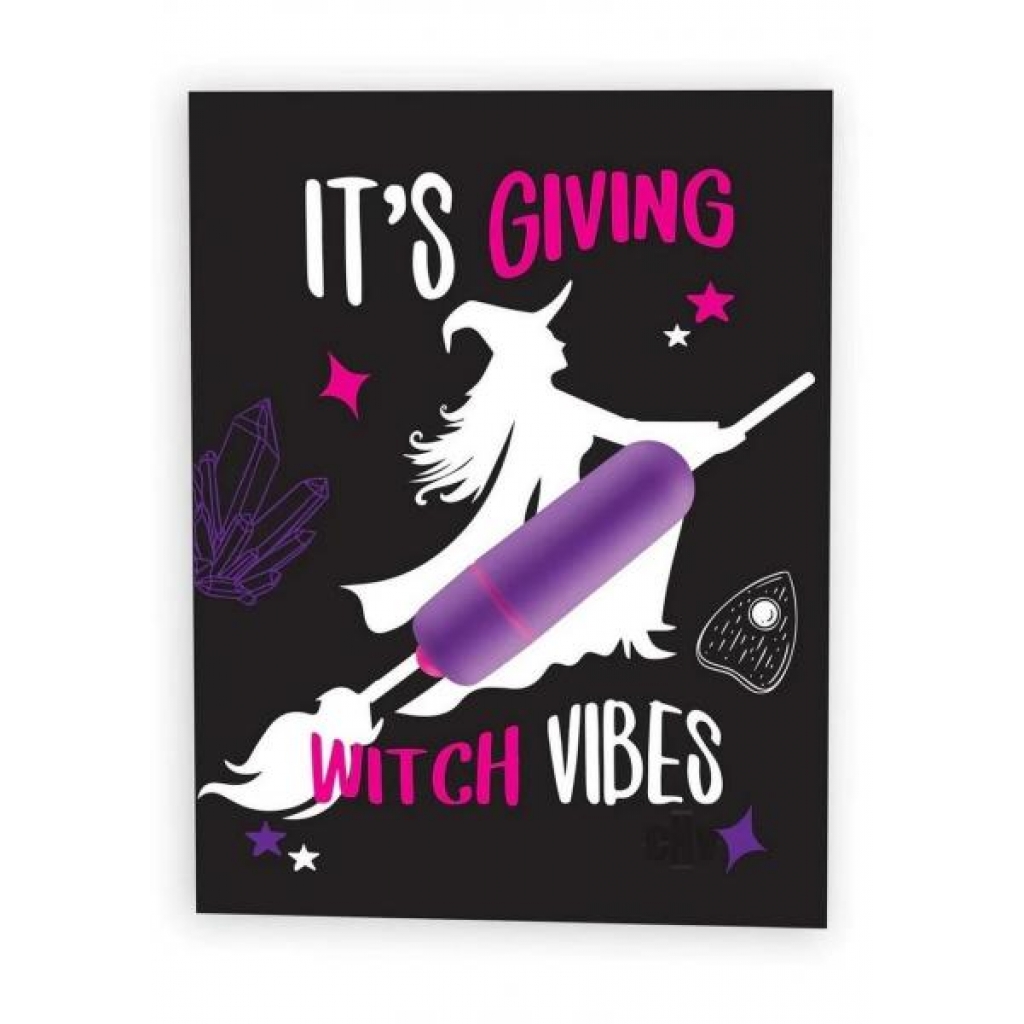 Naughtyvibe Its Giving Witch Vibes Card - Gag & Joke Gifts