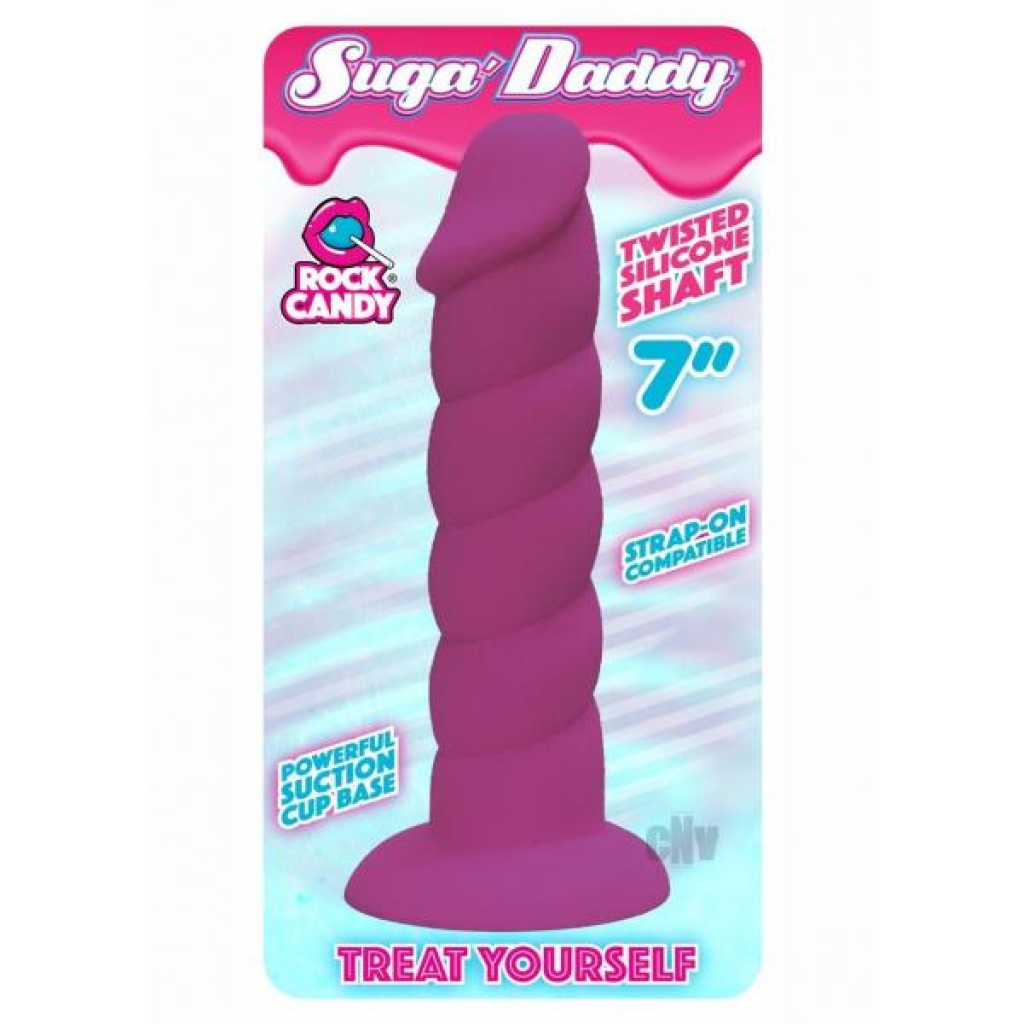 Rock Candy Suga Daddy 7.1 Purple - Realistic Dildos & Dongs