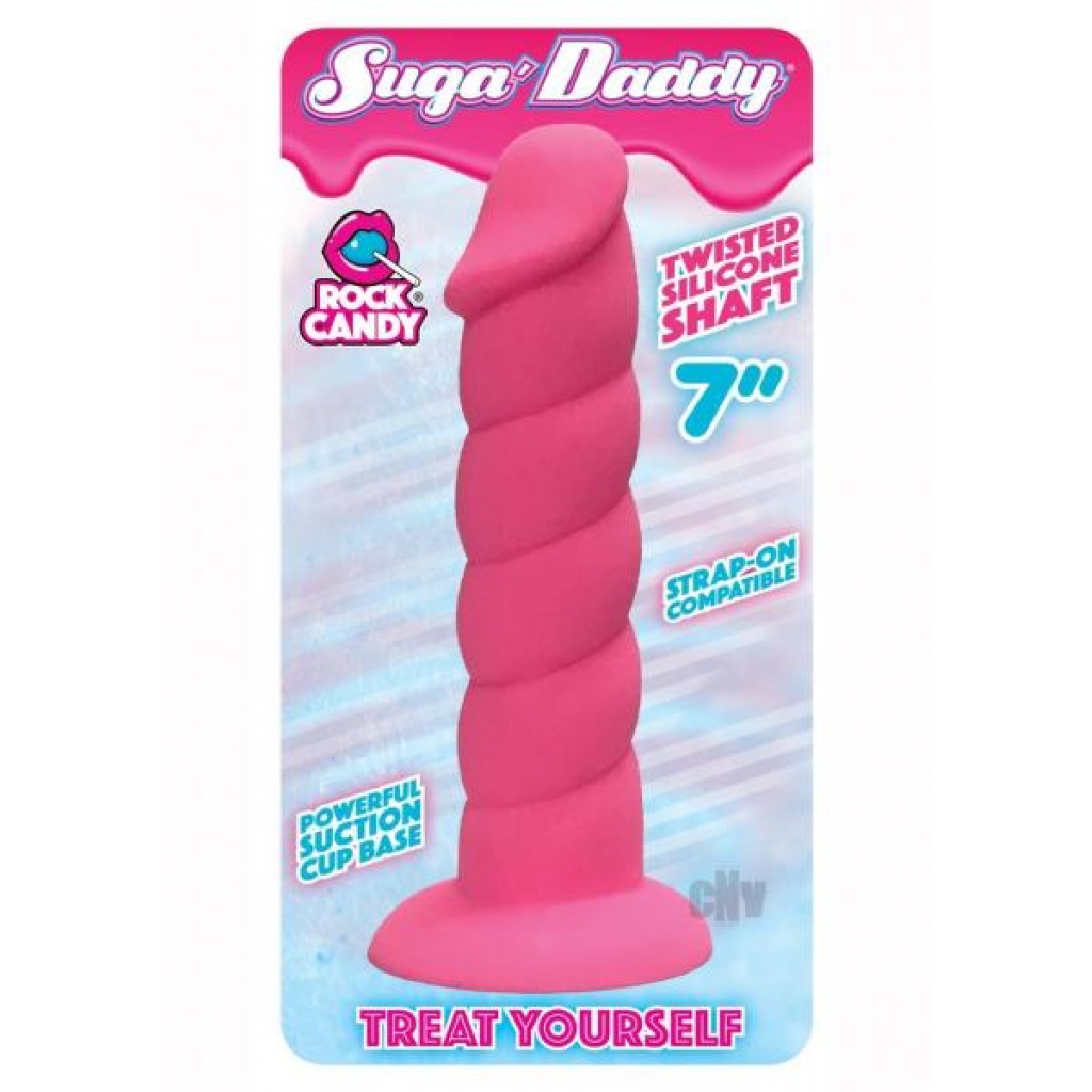 Rock Candy Suga Daddy 7.1 Pink - Realistic Dildos & Dongs