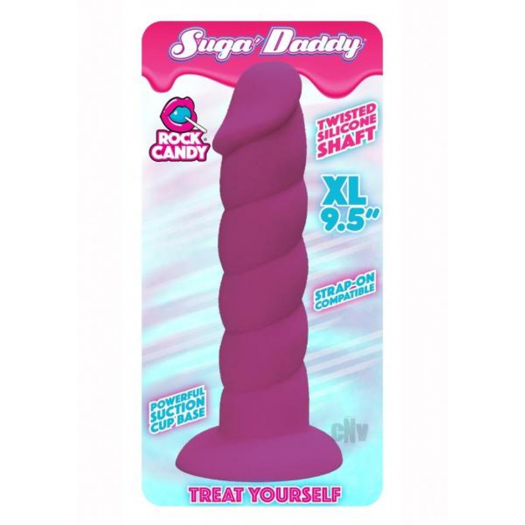 Rock Candy Suga Daddy 10 Purple - Realistic Dildos & Dongs