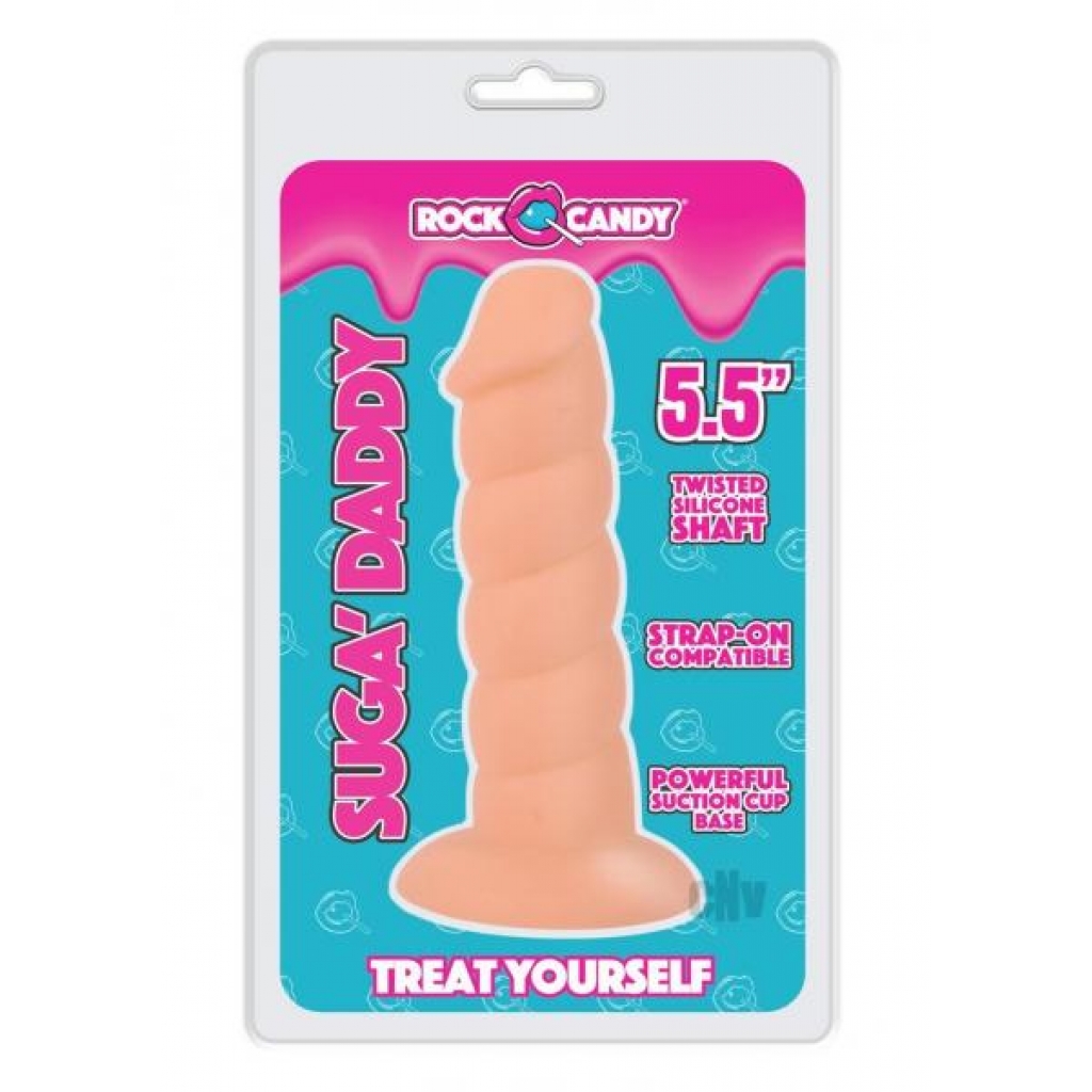 Rock Candy Suga Daddy 5.5 Flesh - Realistic Dildos & Dongs