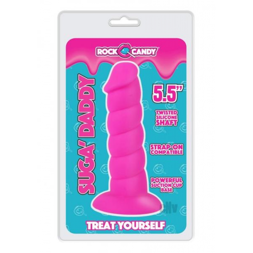 Rock Candy Suga Daddy 5.5 Pink - Realistic Dildos & Dongs