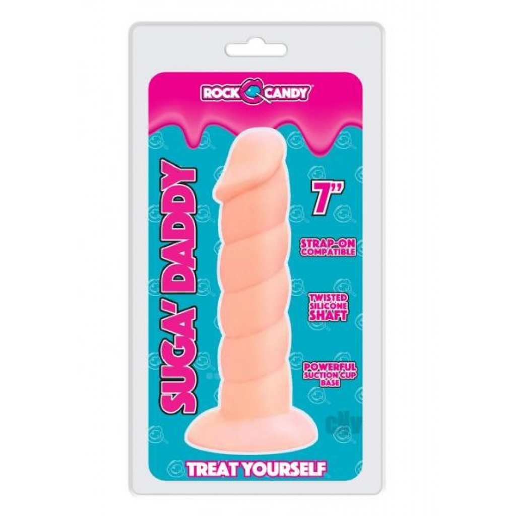 Rock Candy Suga Daddy 7 Flesh - Realistic Dildos & Dongs